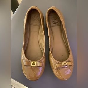 Tory Burch patent flats